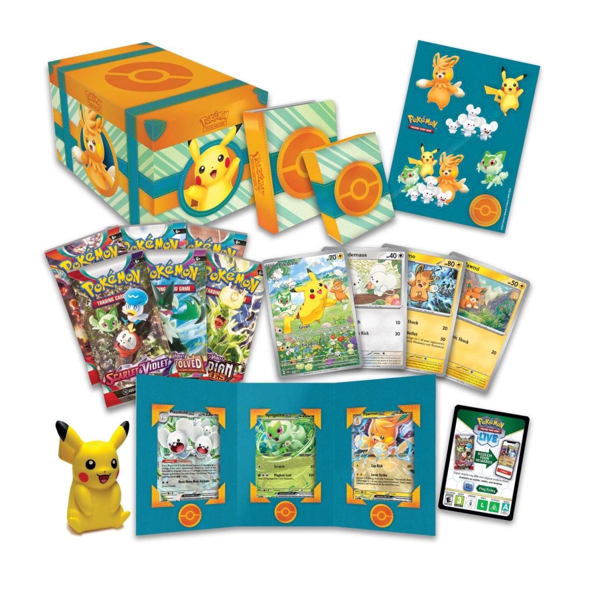 Pokémon TCG: Paldea Adventure Chest